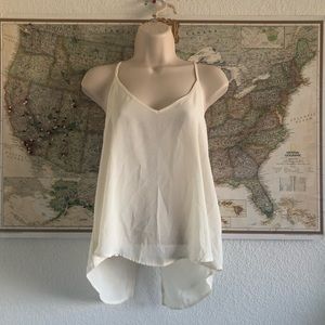 Breezy Off-White Tank